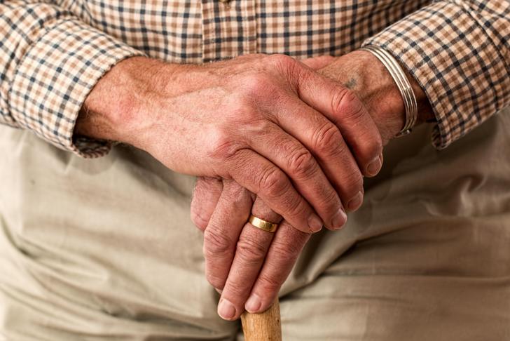 aged hands