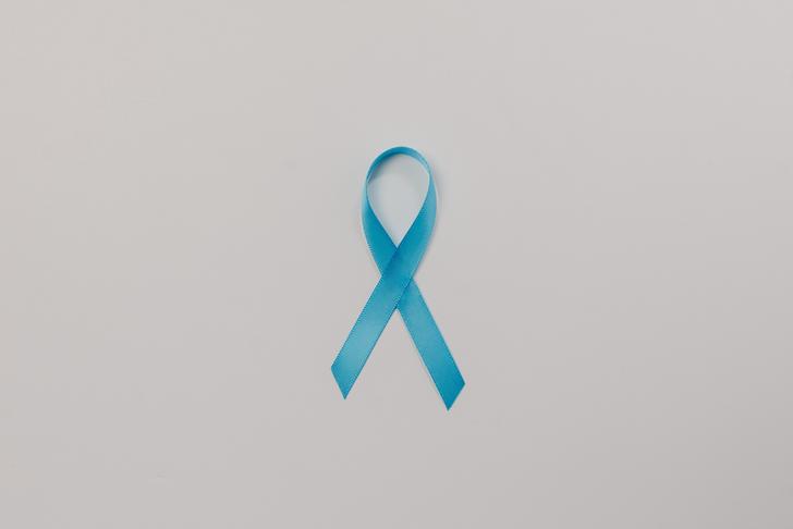 blue cancer ribbon