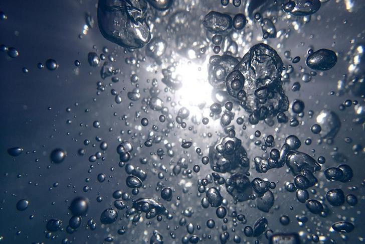 bubbles underwater